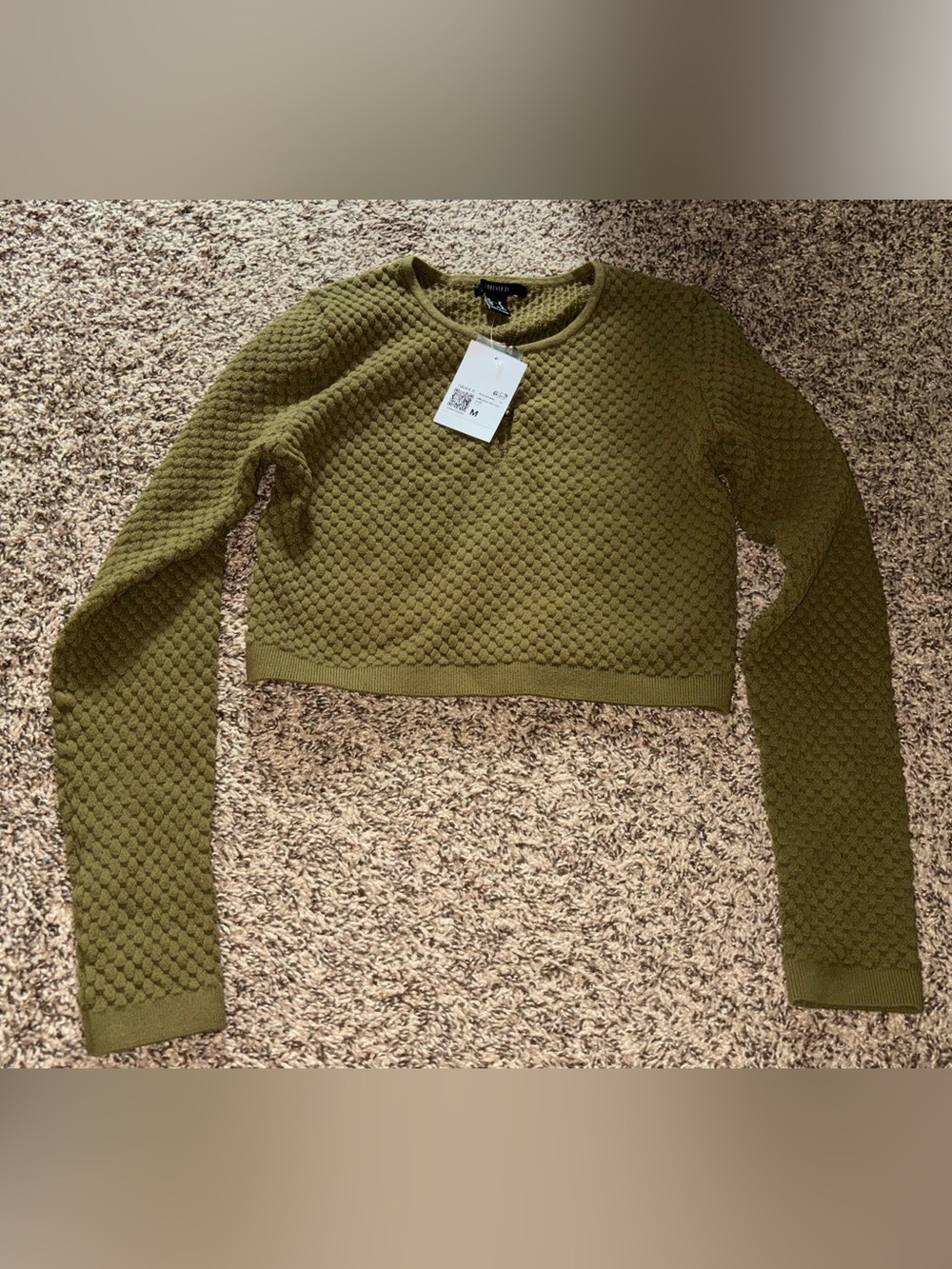 Forever 21 cropped sweater